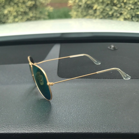 Rayband aviator flash lenses